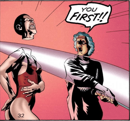 Lois the sword fighter